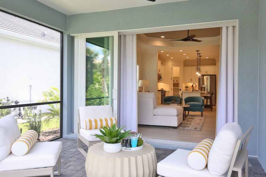 Representative exterior details of a home built from the Tidewinds 2 by Neal Communities in Boca Royale Golf & Country Club at Wellen Park, Englewood (Image 23).