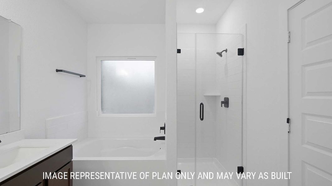 Furnished interior view inside a new home in The Woods, Lumberton (Image 4).