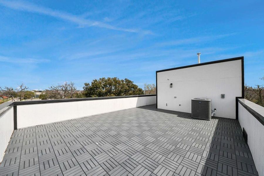 Exterior details and patio area of a home in , Houston (Image 31). Exterior details and patio area of a home in , Houston (Image 31).