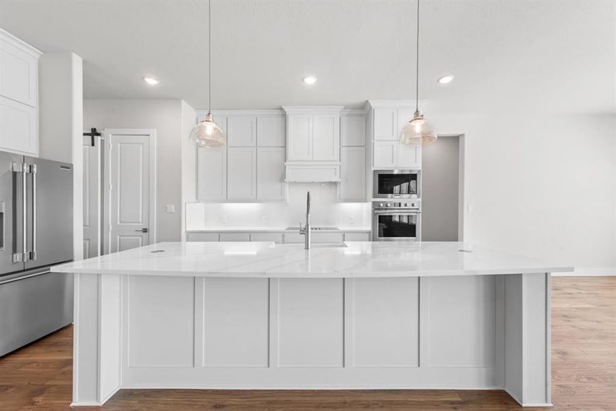 Furnished interior view inside a new home in King Crossing Estates, Van Alstyne (Image 6). Furnished interior view inside a new home in King Crossing Estates, Van Alstyne (Image 6).