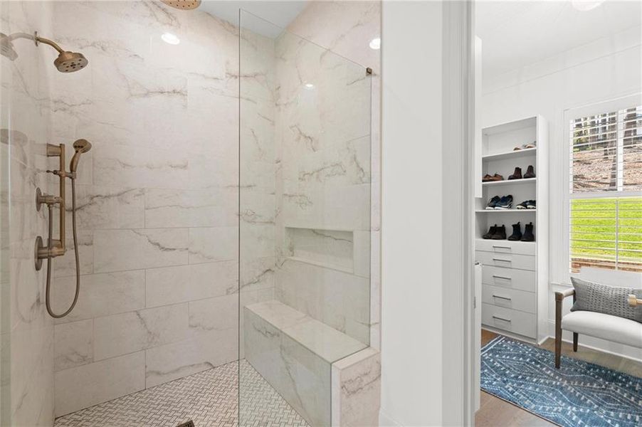 Furnished interior view inside a new home in , Marietta (Image 54). Furnished interior view inside a new home in , Marietta (Image 54).