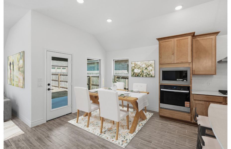 Furnished interior view inside a new home in Legacy at Lake Dunlap, New Braunfels (Image 8).