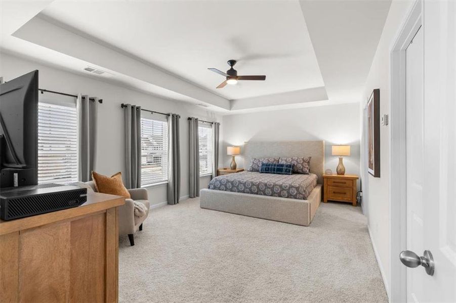 Furnished interior view inside a new home in , Dawsonville (Image 8).