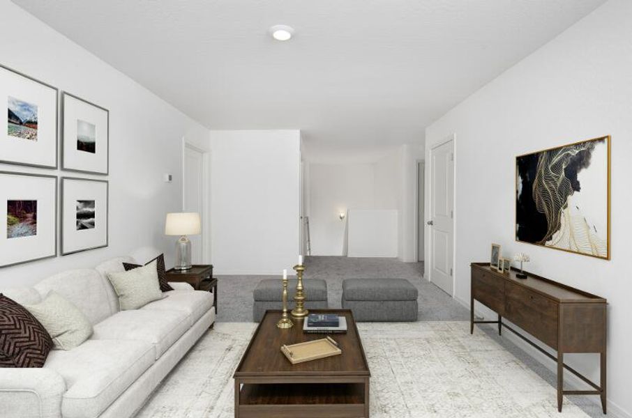 Furnished interior view inside a new home in , Ridgeville (Image 7).