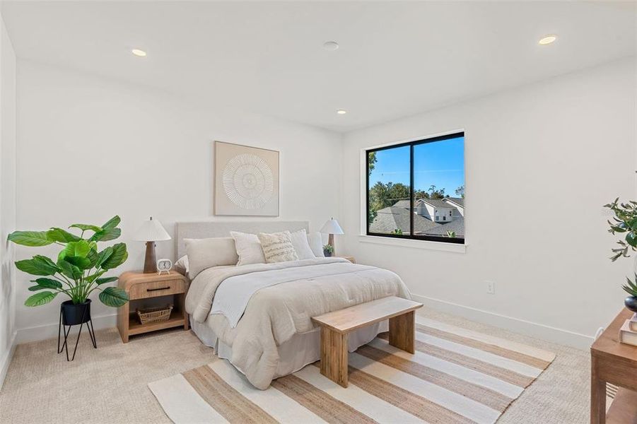 Furnished interior view inside a new home in , Orlando (Image 41).