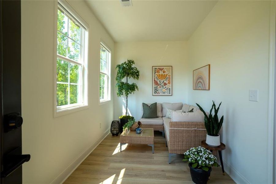 Furnished interior view inside a new home in , Cumming (Image 14).