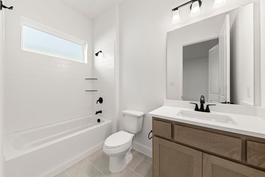 Furnished interior view inside a new home in Wildflower Ranch, Justin (Image 5). Furnished interior view inside a new home in Wildflower Ranch, Justin (Image 5).