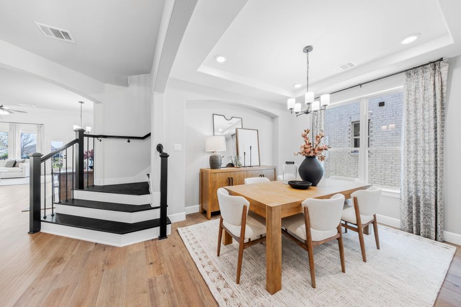Representative furnished interior of a home built from the Blackburn by Beazer Homes in Enclave at Legacy Hills, Celina (Image 7).