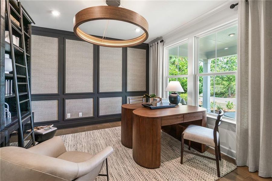 Furnished interior view inside a new home in Del Webb at Lake Oconee, Greensboro (Image 15).