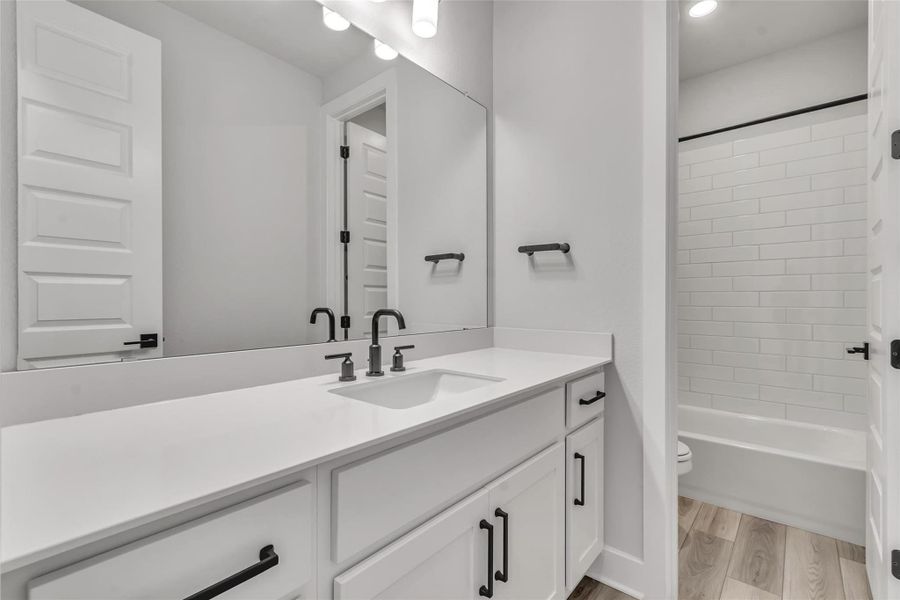 Furnished interior view inside a new home in , Austin (Image 10).