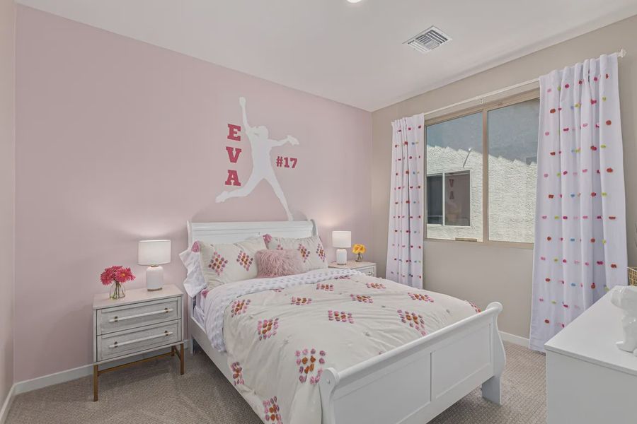 Representative furnished interior of a home built from the 2257 by Elliott Homes in Acacia at Santana, Yuma (Image 28).