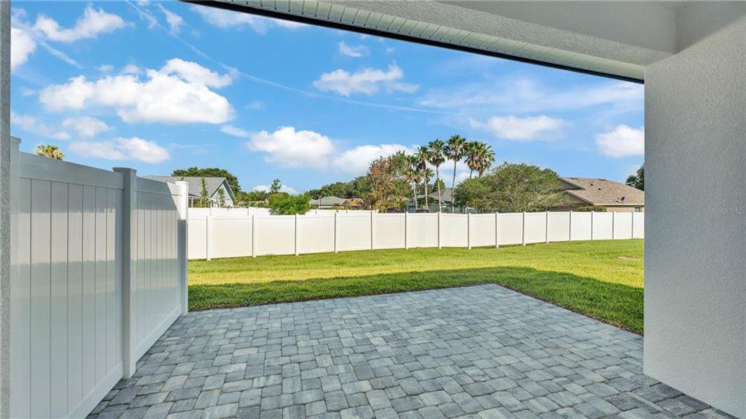 Exterior details and patio area of a home in , Lakeland (Image 4). Exterior details and patio area of a home in , Lakeland (Image 4).