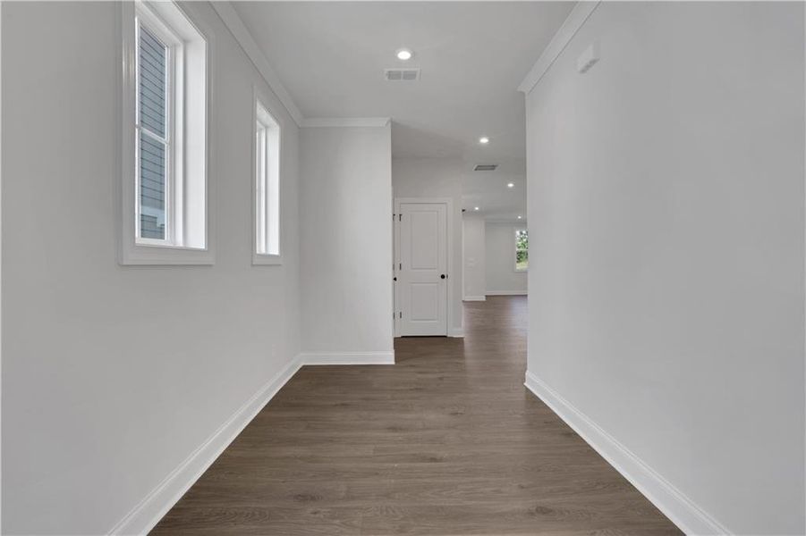 Spacious, unfurnished interior of a new home in Poppy at GreenHouse, Marietta (Image 12).