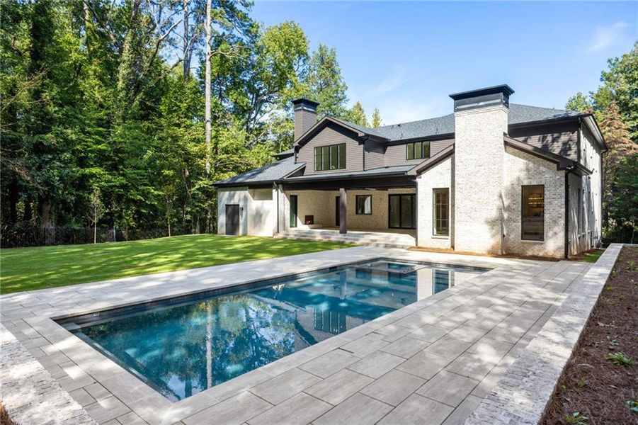Exterior details and patio area of a home in , Sandy Springs (Image 3).