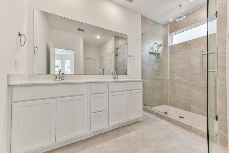 Furnished interior view inside a new home in Anderson Lake, Houston (Image 8).