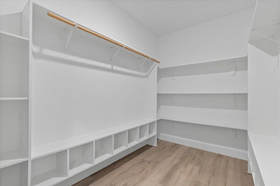 Primary walk in Spacious closet Primary walk in Spacious closet