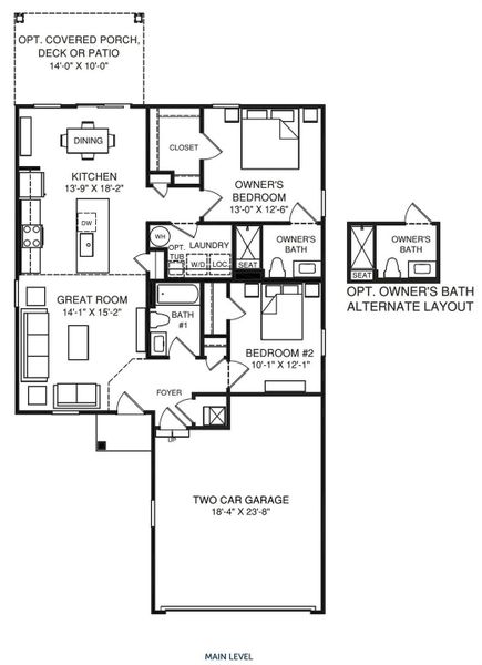 Aruba Bay Ranch Floorplan