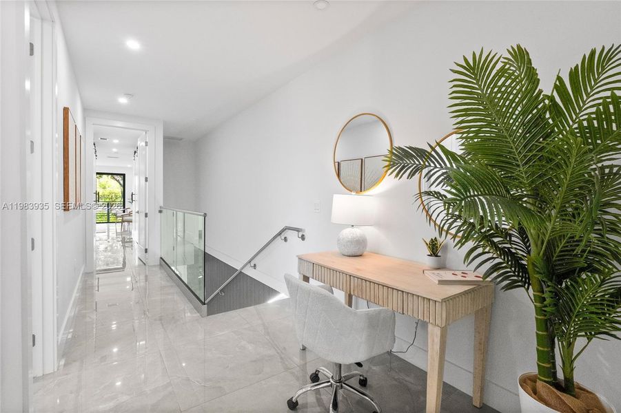 Furnished interior view inside a new home in , Fort Lauderdale (Image 37).