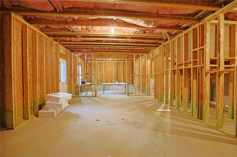 In-progress construction of a new home in , Auburn, GA (Image 53).