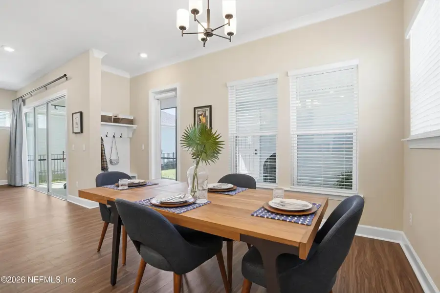 Furnished interior view inside a new home in Seven Pines 50' Rear Entry, Jacksonville (Image 8).