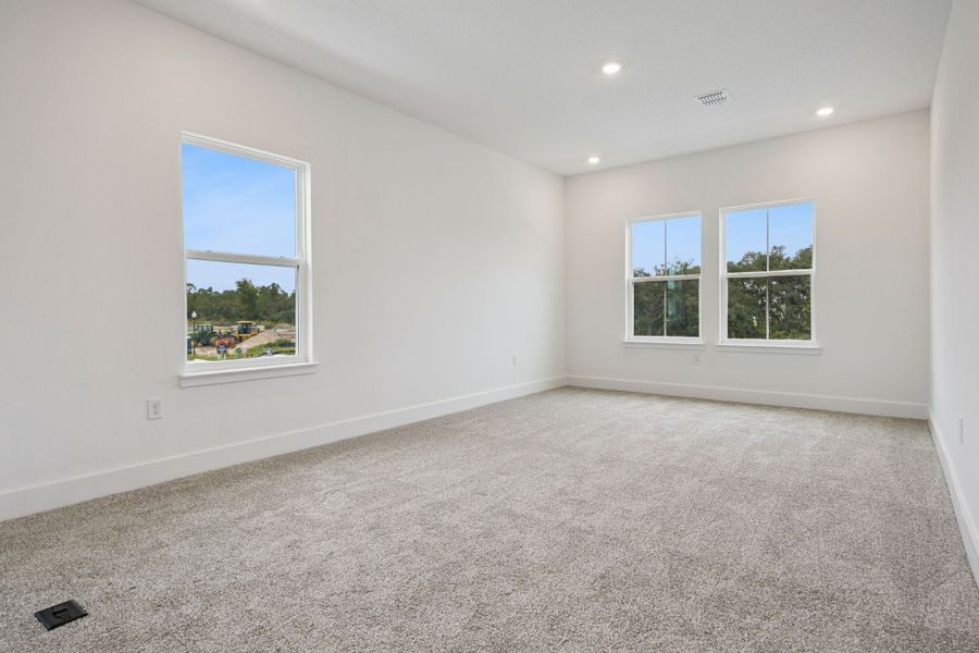 Spacious, unfurnished interior of a new home in Northlake at Ovation, Winter Garden (Image 28). Spacious, unfurnished interior of a new home in Northlake at Ovation, Winter Garden (Image 28).