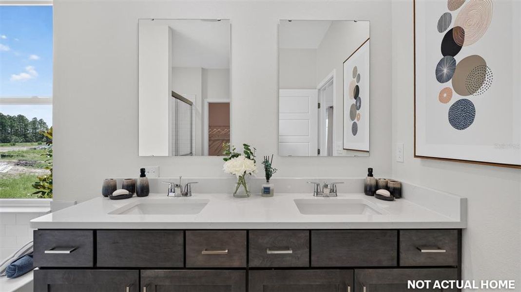 Furnished interior view inside a new home in Sawmill Branch, Palm Coast (Image 26).