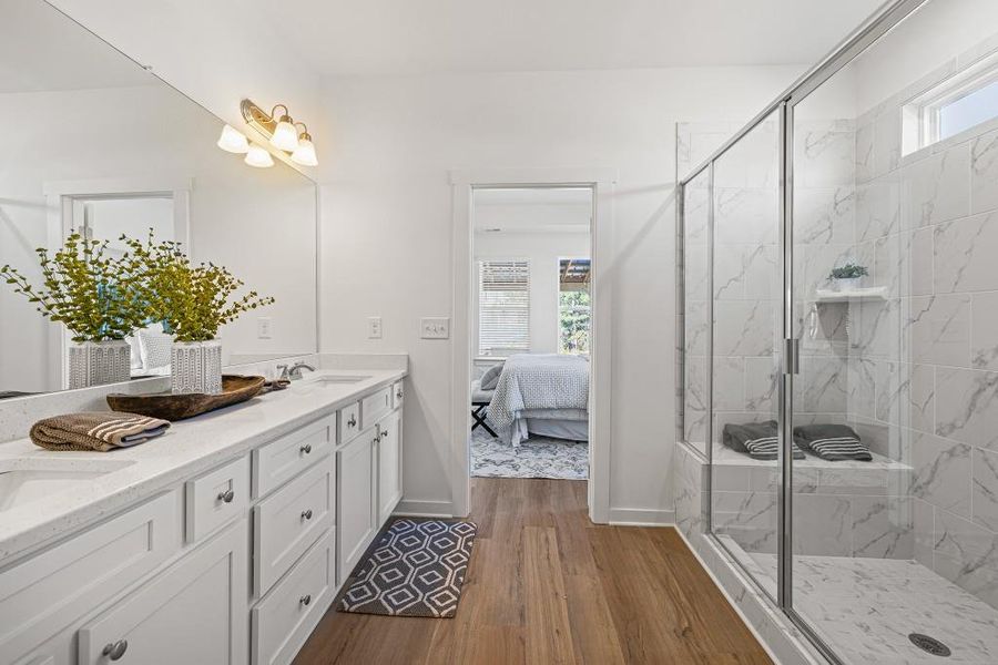 Furnished interior view inside a new home in Sutton's Landing, Statham (Image 36).
