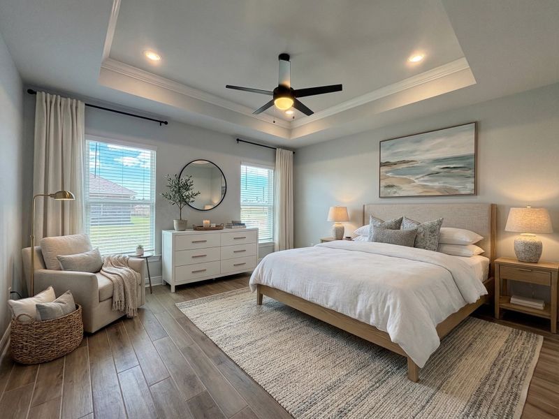 Front exterior of a new home in Natureview, Freeport, FL, highlighting curb appeal (Image 16). Front exterior of a new home in Natureview, Freeport, FL, highlighting curb appeal (Image 16).