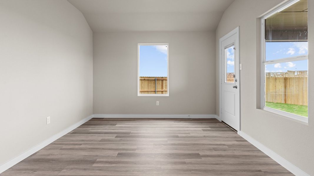 Representative unfurnished interior of a home built from the BANDERA by D.R. Horton in Heritage Parks, Abilene (Image 10).