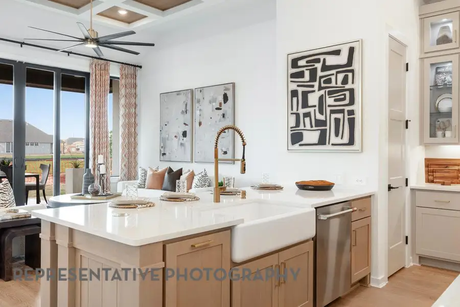 Furnished interior view inside a new home in Parten, Austin (Image 6).