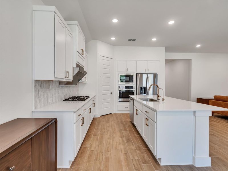 Furnished interior view inside a new home in Tompkins Reserve, Katy (Image 6).