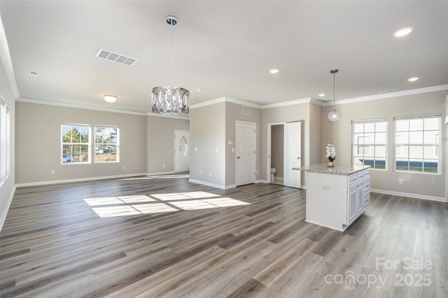 View from rear door View from rear door