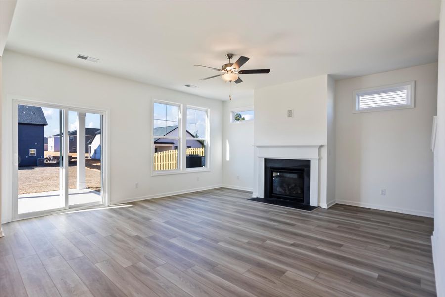 Spacious, unfurnished interior of a new home in Portrait Hills, Aiken (Image 25). Spacious, unfurnished interior of a new home in Portrait Hills, Aiken (Image 25).