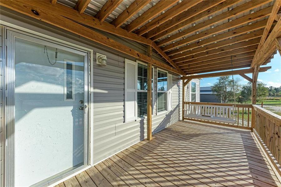 Exterior details and patio area of a home in , Punta Gorda (Image 22).