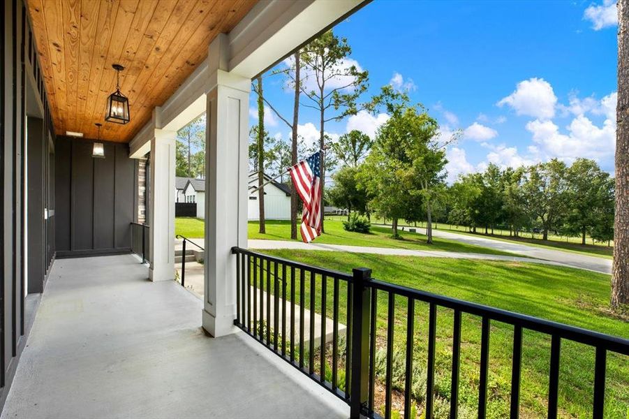 Exterior details and patio area of a home in , Dade City (Image 3). Exterior details and patio area of a home in , Dade City (Image 3).