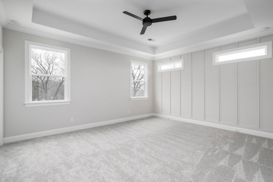 Representative unfurnished interior of a home built from the The Arlington by Greentech Homes LLC in The Thicket at Sedman Hills, Hixson (Image 17).