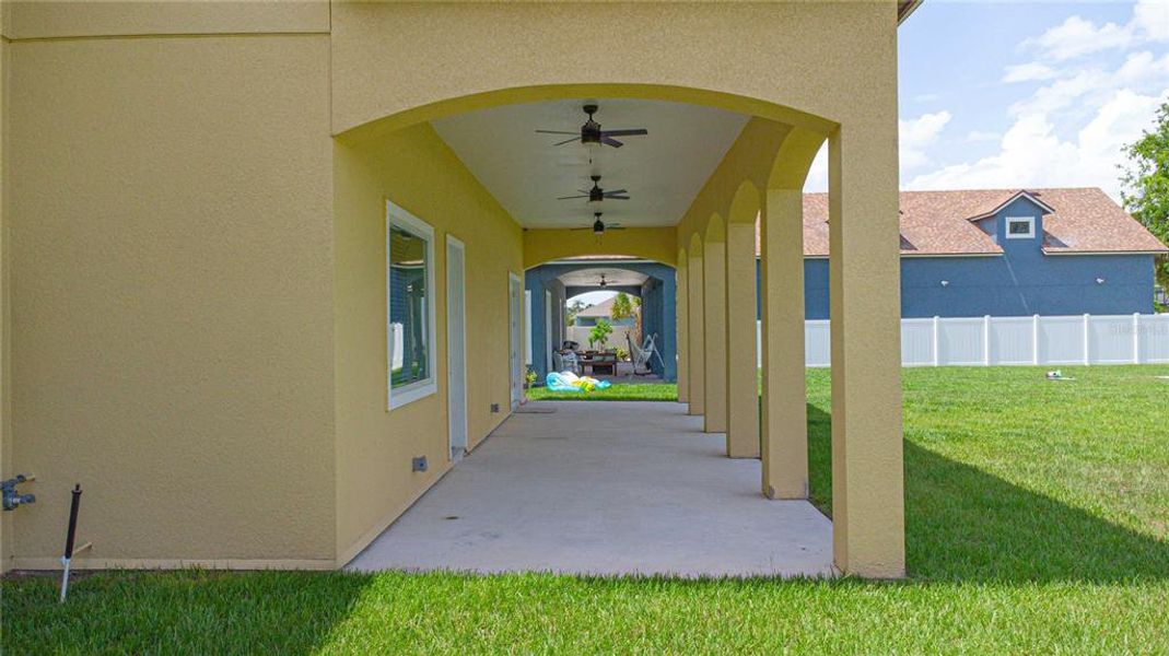 Exterior details and patio area of a home in , Sanford (Image 27).