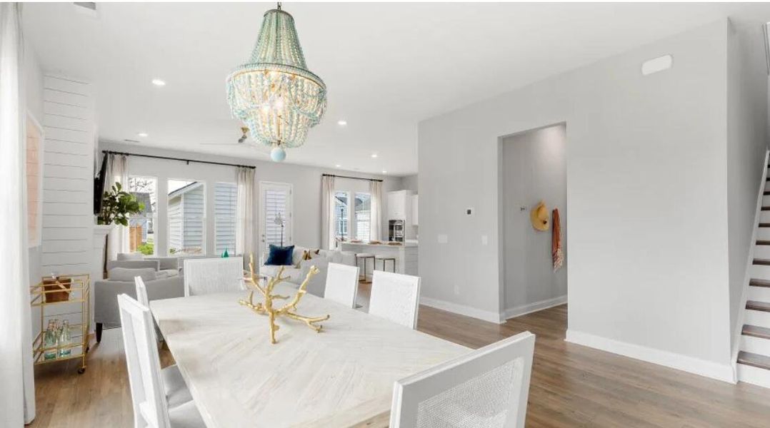 Furnished interior view inside a new home in Carnes Crossroads, Summerville (Image 7).