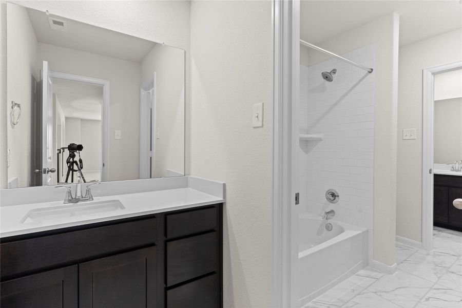 Furnished interior view inside a new home in Wildrye, Waller (Image 9).