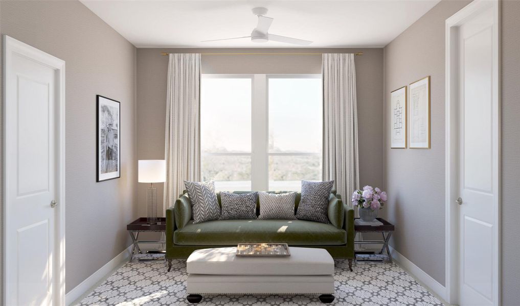 Versatile activity room (*Artist rendering used for illustration purposes only.)