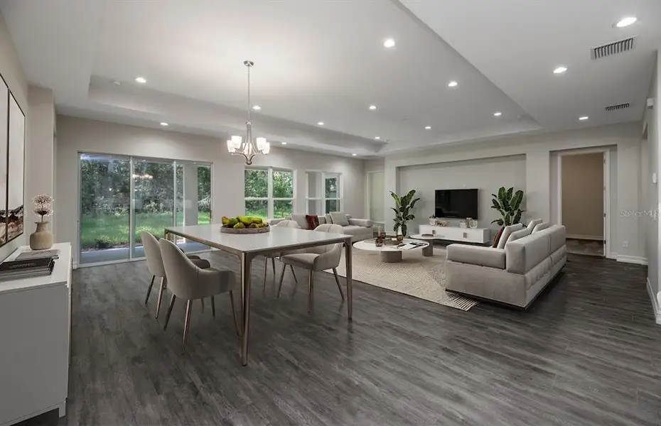 Furnished interior view inside a new home in , Brooksville (Image 3). Furnished interior view inside a new home in , Brooksville (Image 3).