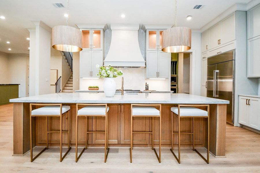 Furnished interior view inside a new home in , Houston (Image 43).