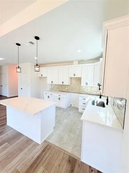Furnished interior view inside a new home in , Cleveland (Image 10).