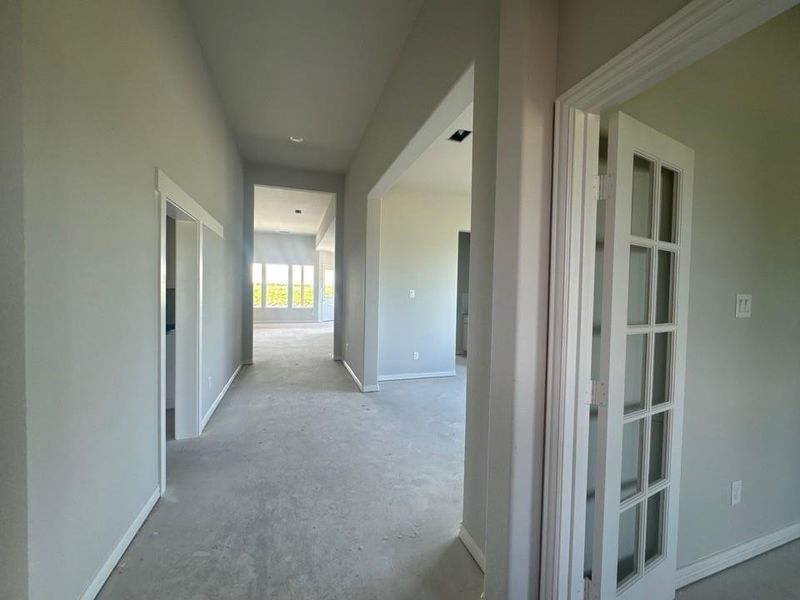 In-progress construction of a new home in Terra Escalante, Blue Ridge, TX (Image 16).