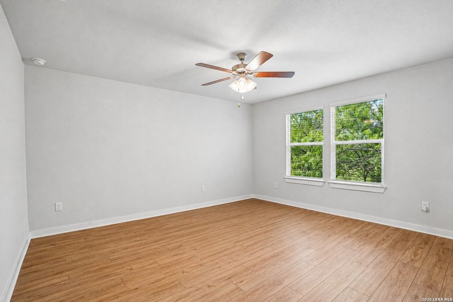 Spacious, unfurnished interior of a new home in University Village, San Antonio (Image 22).