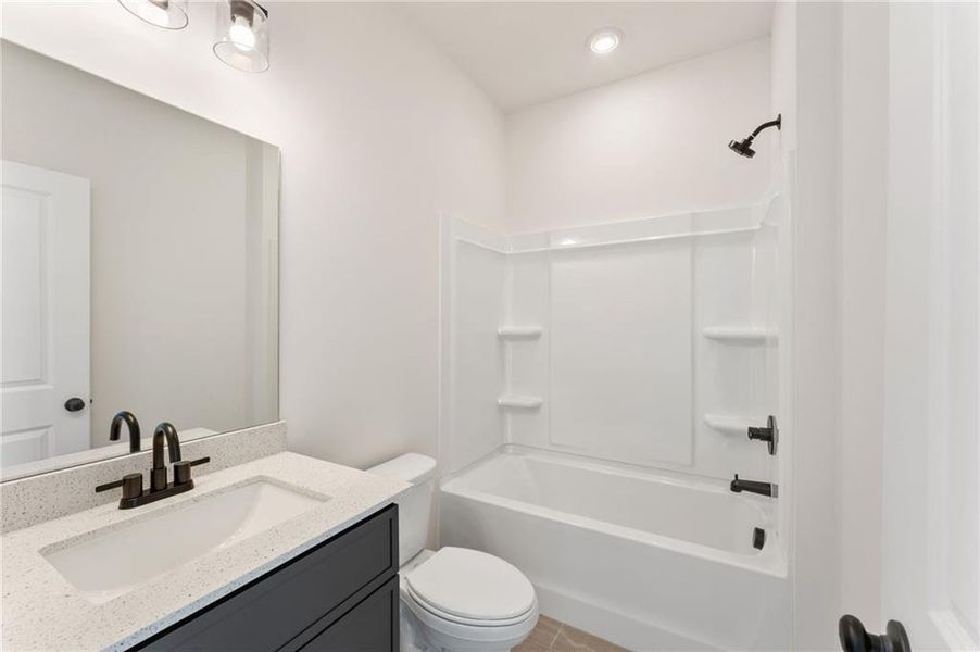 Furnished interior view inside a new home in Array, Atlanta (Image 9).