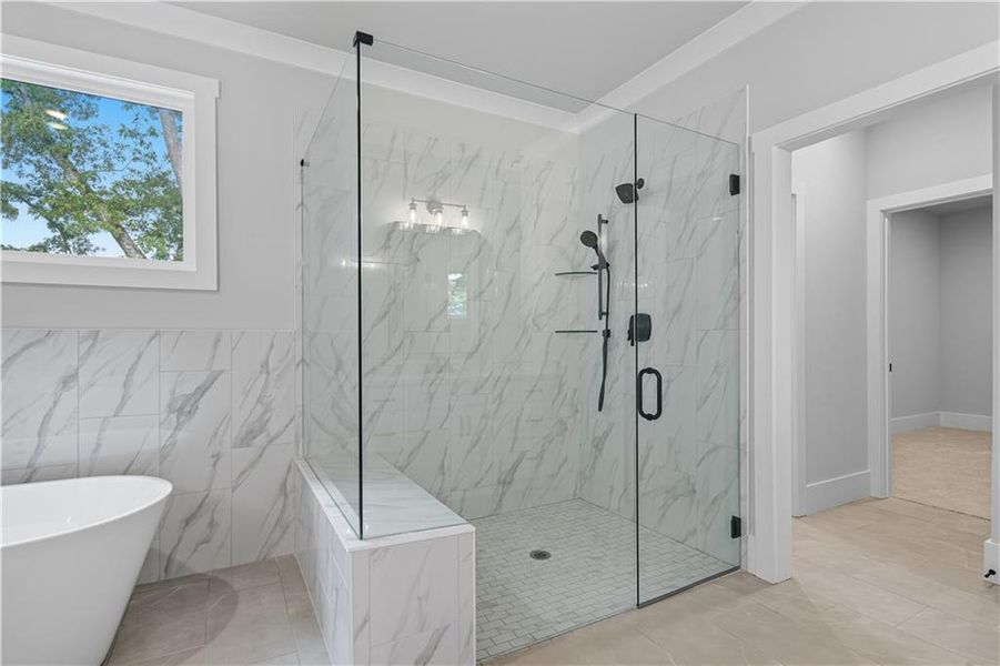 Furnished interior view inside a new home in , Canton (Image 29).