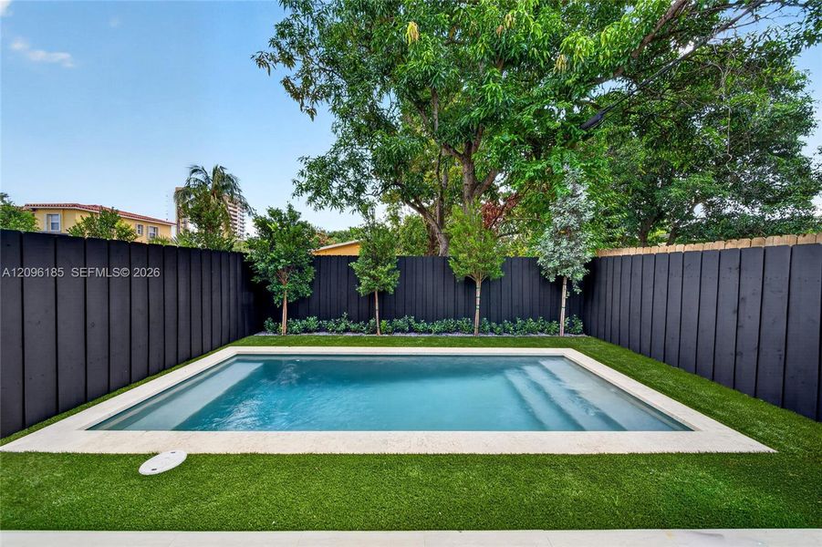 Exterior details and patio area of a home in , Miami (Image 26). Exterior details and patio area of a home in , Miami (Image 26).