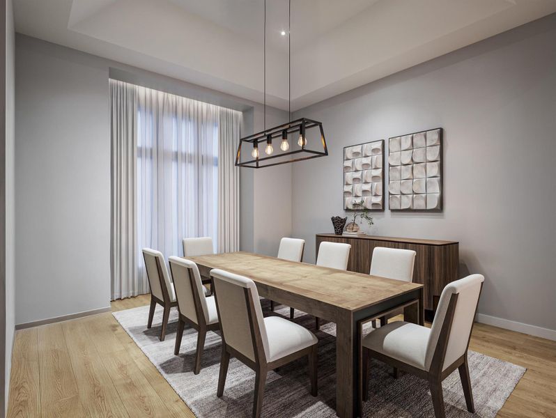 Furnished interior view inside a new home in , Boynton Beach (Image 5).