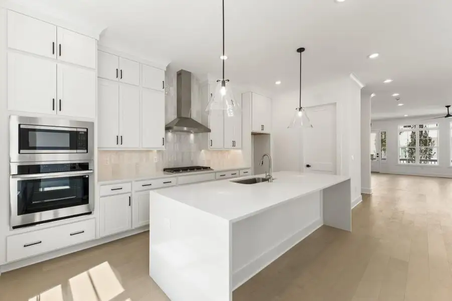 Furnished interior view inside a new home in , Roswell (Image 3).